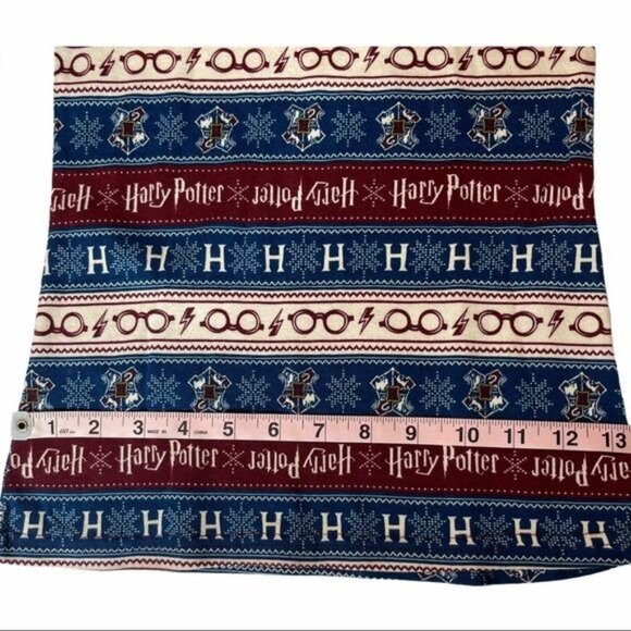 Harry Potter Themed  Youth 2pc Cotton Pajama Set XS Hogworts Magic Wizard - Picture 8 of 14